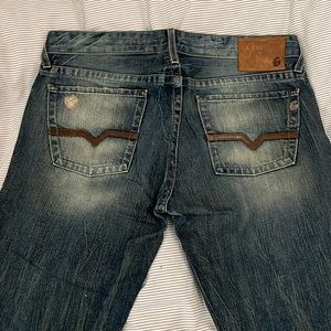 Guess “Premium Rebel” Straight Leg Jeans size 34x34 (actual inseam is 33”)